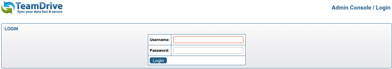 TeamDrive_AdminConsole_Login_png