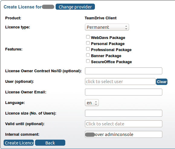 TeamDrive_AdminConsole_CreateLicense_CreateMenu_png