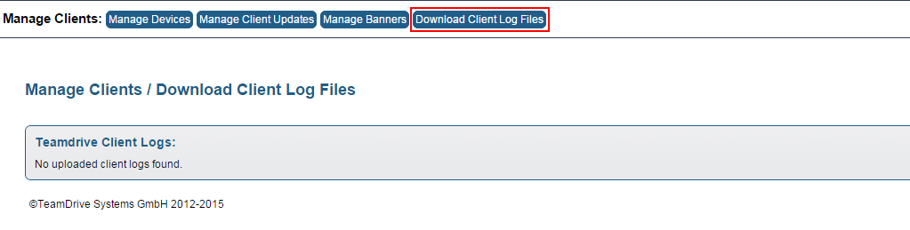 TeamDrive_AdminConsole_DownloadClientLogs_png